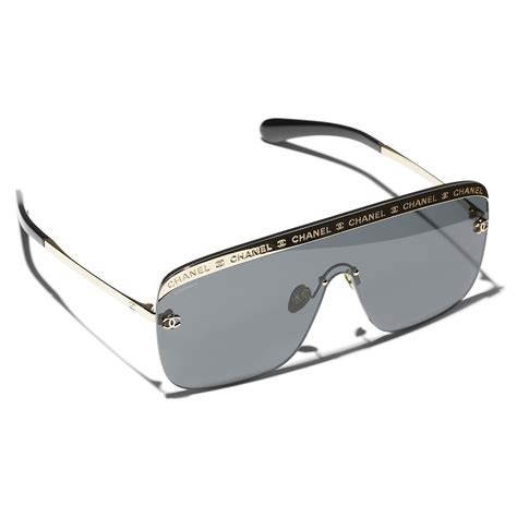 chanel 7057 sun glasses|CHANEL Sunglasses: Shield Sunglasses, metal — Fashion.